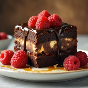 Ks Choco Berry Cheese Brownies 1 Pc