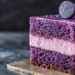 Ks Choco Blue Berry Mousse Cake 1 Pc