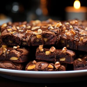 Ks Choco Hazelnut Brownies 1 Pc