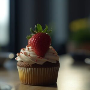 Ks Choco Strawberry Cup Cake 1 Pc